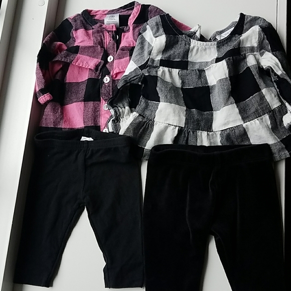 newborn flannel outfit